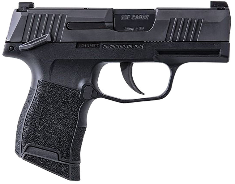 Sig Sauer P365 9mm Luger Compact Pistol with XRAY3 Night Sights and Optic Ready Slide - Model 3659BXR3PMSMA Sig Sauer P365 9mm Luger Compact Pistol with XRAY3 Night Sights and Optic Ready Slide - Model 3659BXR3PMSMA
