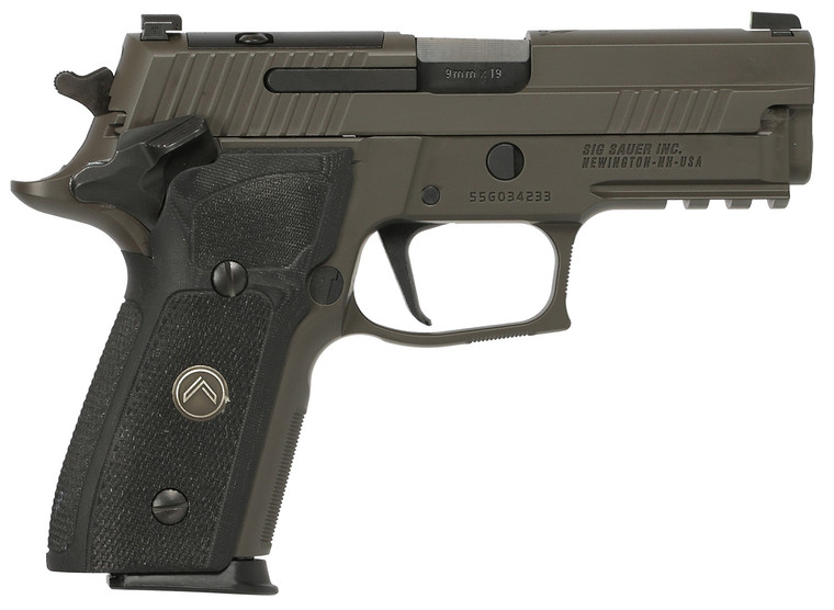 Sig Sauer P229 Legion 9mm Luger with Optic-Ready Slide and Gray Cerakote Finish Sig Sauer P229 Legion 9mm Luger with Optic-Ready Slide and Gray Cerakote Finish