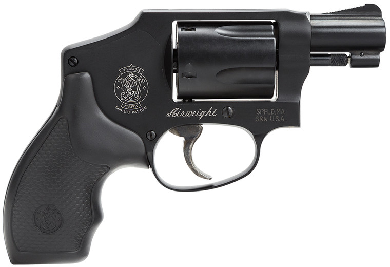Smith & Wesson Model 442 CA Compliant 38 Special +P J-Frame Revolver with 1.88-inch Black Stainless Steel Barrel