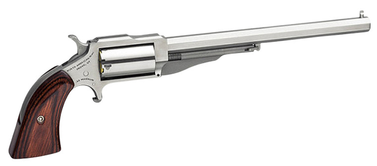 NAA 18606 Earl Hogleg .22 WMR Revolver with 6-inch Satin Stainless Steel Barrel NAA 18606 Earl Hogleg .22 WMR Revolver with 6-inch Satin Stainless Steel Barrel