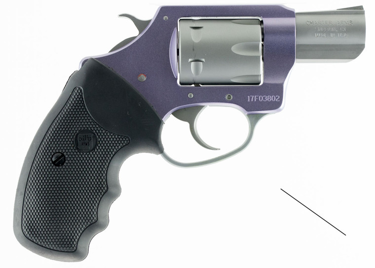 Charter Arms Pathfinder Lavender Lady Small Frame .22 WMR Revolver with 2-inch Stainless Steel Barrel - Part #52340