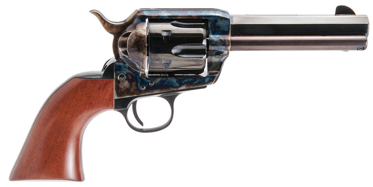 Cimarron El Malo Pre-War Revolver in 38 Special with 4.75-inch Blued Octagon Barrel