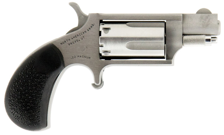 North American Arms NAA 22MSGRCHSS Mini-Revolver Carry Combo – Compact 22 WMR with Holster