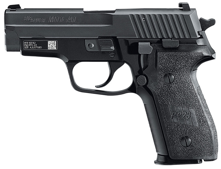 Sig Sauer M11A110 P229 9mm Luger Pistol with 3.9-inch Barrel and Night Sights