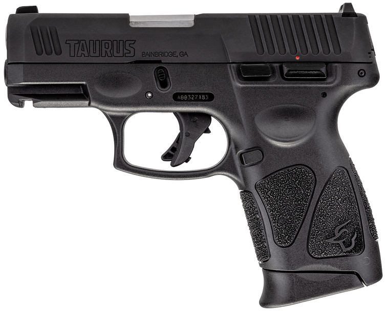 Taurus G3C 9mm Luger Compact Pistol with 3.26-inch Barrel and 10+1 Capacity - Part Number 1-G3C931-10