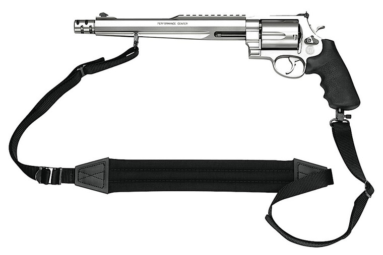 Smith & Wesson Model 500 Performance Center Revolver with 10.5-Inch Stainless Steel Barrel, Caliber .500 S&W Mag, 5-Round Capacity