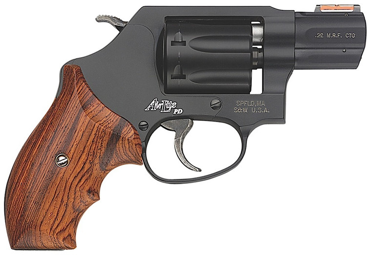 Smith & Wesson Model 351 Personal Defense Revolver in .22 WMR, 1.88-inch Barrel, Black Finish