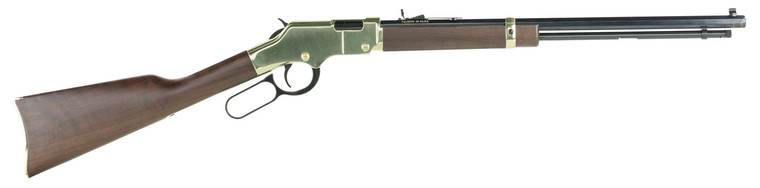 Henry H004 Golden Boy .22 LR Lever-Action Rifle with 20-Inch Octagon Barrel and American Walnut Stock