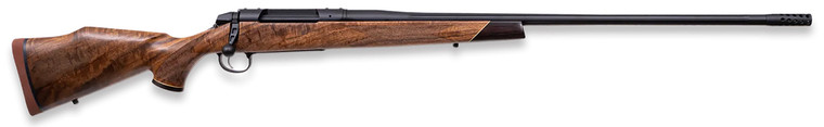 Weatherby 3WASD257WR8B 307 Adventure SD Full Size 257 Wthby Mag 3+1 28" Graphite Black Cerakote Mag Sporter Fluted/Threaded Barrel, Drilled &amp; Tapped Steel Receiver, Walnut Fixed Wood Stock