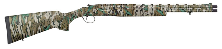 Mossberg Silver Reserve Eventide Turkey Over/Under 28 Gauge Shotgun with 20-Inch Barrel, Mossy Oak Greenleaf Finish, and Extended Turkey Chokes