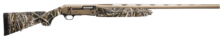 Browning BRN 011434204 Silver Field 12 Gauge Semi-Auto Shotgun with 28-Inch Vent Rib Barrel and Realtree Max-7 Camo Stock