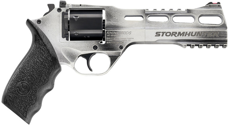 Chiappa Firearms Rhino 60DS Limited Edition .357 Magnum Revolver with Stormhunter White Finish, 6-inch Barrel
