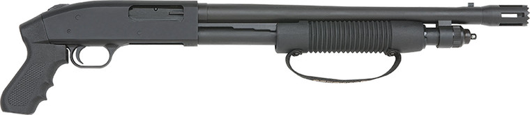 Mossberg 50697 590 Cruiser 12 Gauge Pump Shotgun with Stand-Off Breacher Barrel