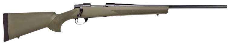 Howa M1500 HGR73233 Bolt-Action Rifle in 30-06 Springfield with 22-Inch Heavy Barrel and Green Hogue OverMolded Synthetic Stock