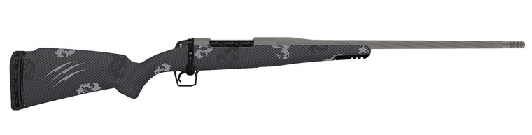Fierce Firearms TWROG22CM22GP Twisted Rogue 22 Creedmoor Bolt-Action Rifle with Tungsten Cerakote Finish and 22-Inch Fluted Threaded Barrel