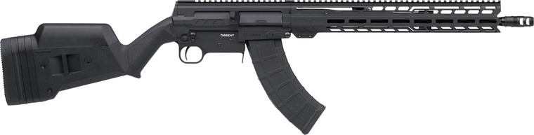 CMMG Dissent BR47 7.62x39mm AR-15 Style Rifle with 16.1-inch Threaded Barrel and Magpul SGA Stock