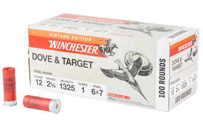 Winchester Ammunition XU12S67VP SuperX Steel 12 Gauge 2.75 inch #6 Shot - 100 Rounds