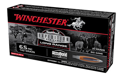Winchester Ammunition WIN 6.5PRC 142GR AccuBond LR - 20 Rounds
