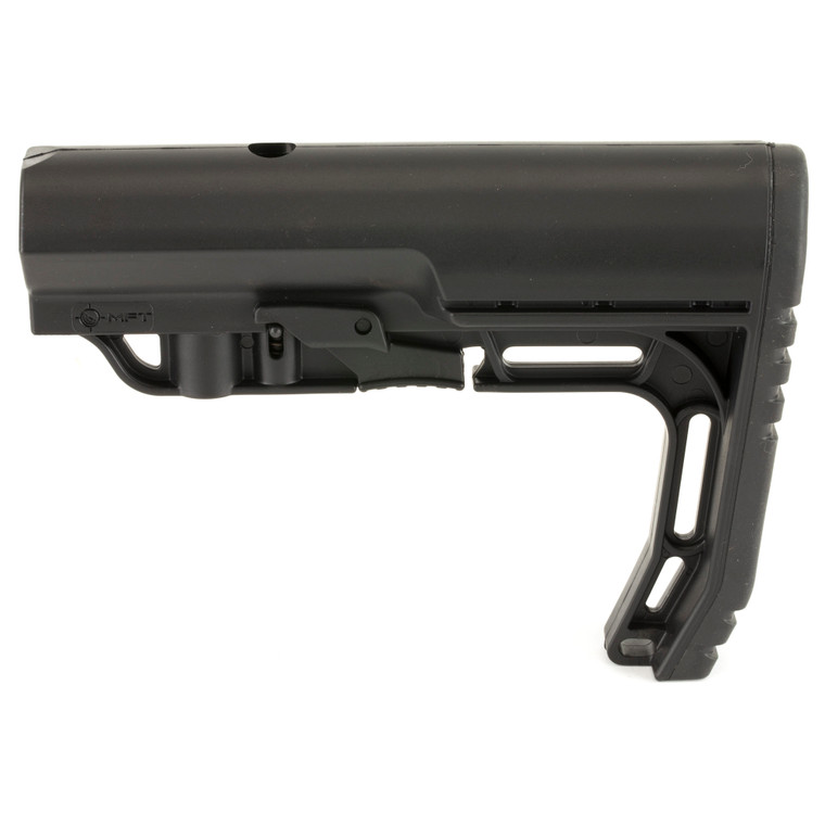 Mission First Tactical BMSMIL Battlelink Minimalist Stock for Mil-Spec Carbine Buffer Tubes - Black