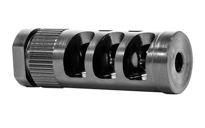 GrovTec G-COMP 9mm 1/2x28 Black Compensator for Handguns