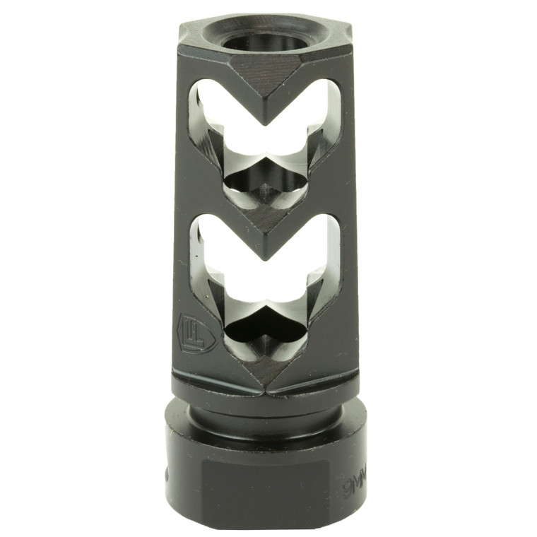 Fortis Manufacturing Inc. 9MM Muzzle Brake, Model 9MM-MB-BLK-36, Black Finish