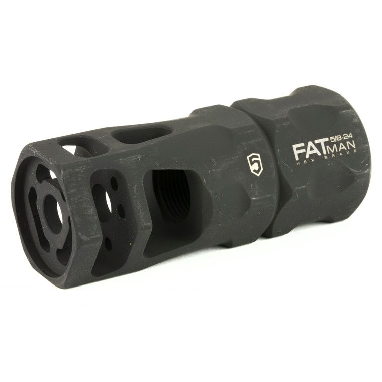 Phase 5 Weapon Systems FATman Hex Brake for 7.62mm (308 Winchester) rifles