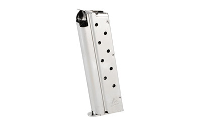 Mec-Gar USA 9mm Full Size 1911 Magazine – 9 Round Nickel Finish