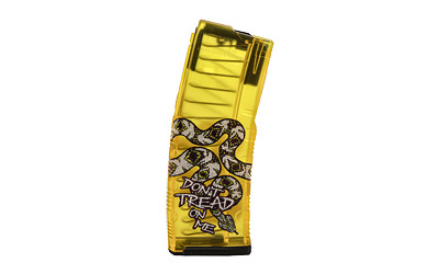 Amend2 Don't Tread On Me Special Edition AR-15 Magazine - 30 Rounds, .223 Remington, Yellow