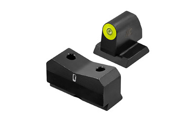 XS Sights DXT2 Big Dot Night Sights with Yellow Front for EDC Pistols