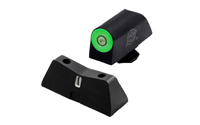 XS Sights DXT2 PRO Big Dot Night Sights for Glock 20/21/41/40 with Green Tritium and Black Nitride Finish