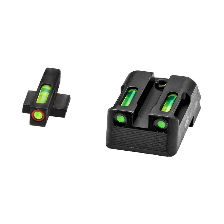 Hi-Viz LiteWave H3 NS for 1911 Pistols - Green Front and Rear Sights (Part KBN521)