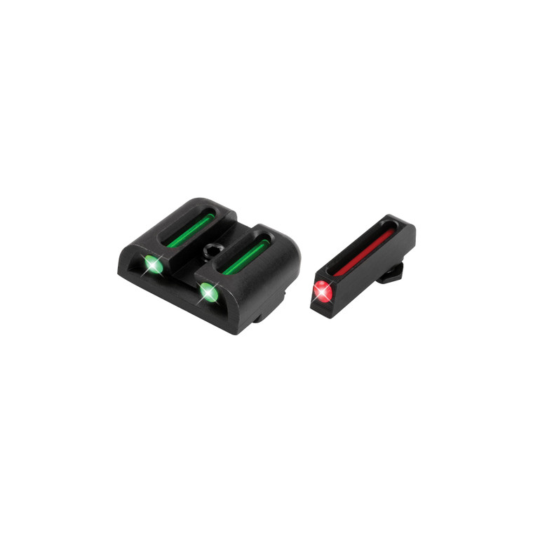 TRUGLO Brite-Site FBR Optic Sight for Glock Low Profile Green