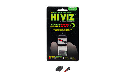 Hi-Viz FASTDOT H3 Sight System for Glock MOS 9mm, .40 S&W, and .357 Sig