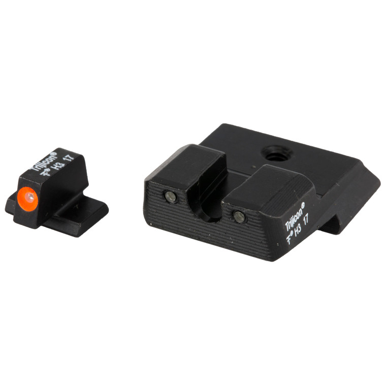Trijicon HD XR Night Sight Set with Orange Front Outline for Smith & Wesson Pistols