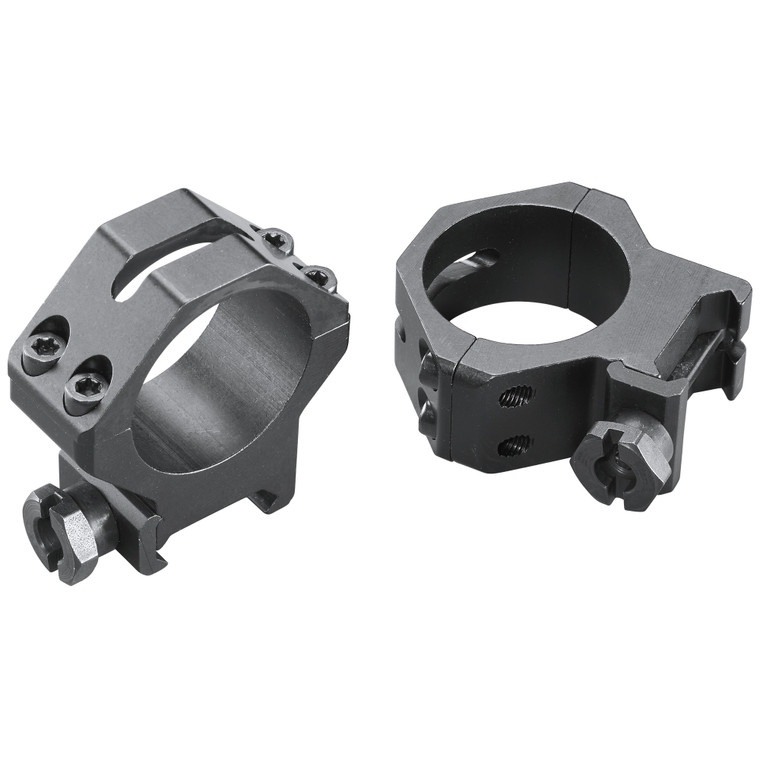 Weaver 4-Hole Tactical Ring 30mm Medium Black for Optics Mounting