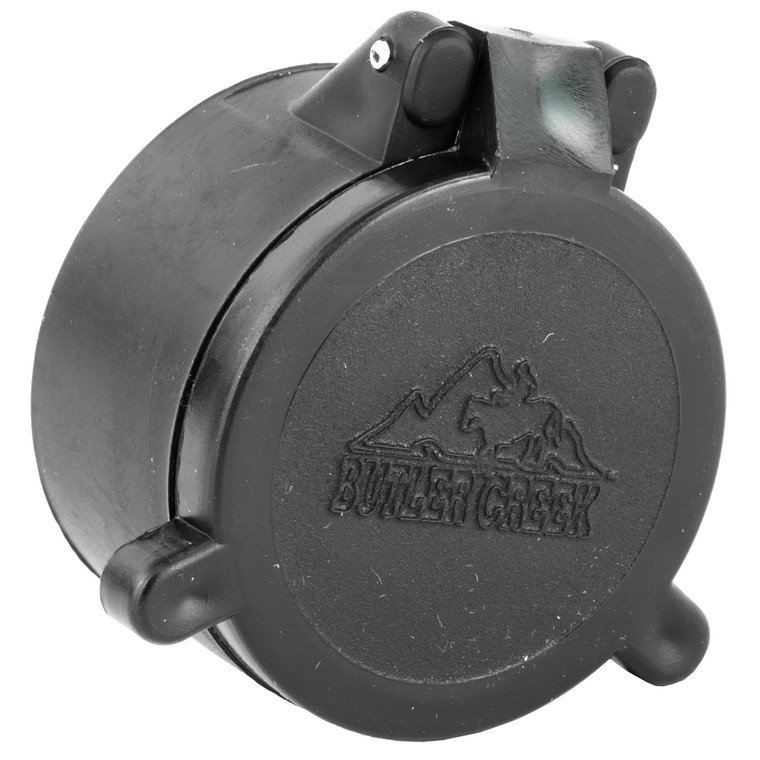 Butler Creek BTLR CRK Flip Scope Cover 1.387 in Black for Enhanced Lens Protection