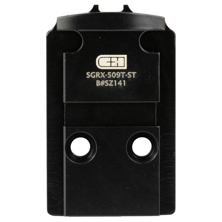 C&H Precision Sig P320 RX/Pro Series/AXG Mount - Black, Model SGRX-509T-ST