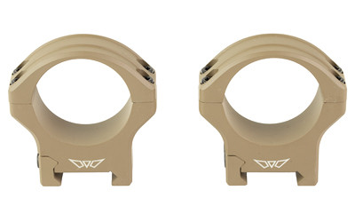 Warne HyperLite 34mm Medium Scope Rings - Flat Dark Earth