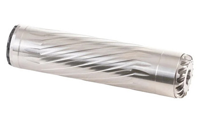 ANECHOIC ANECHOX 35 Suppressor for 35 Caliber Handguns and Rifles - Titanium, Silver (X-35-RT)