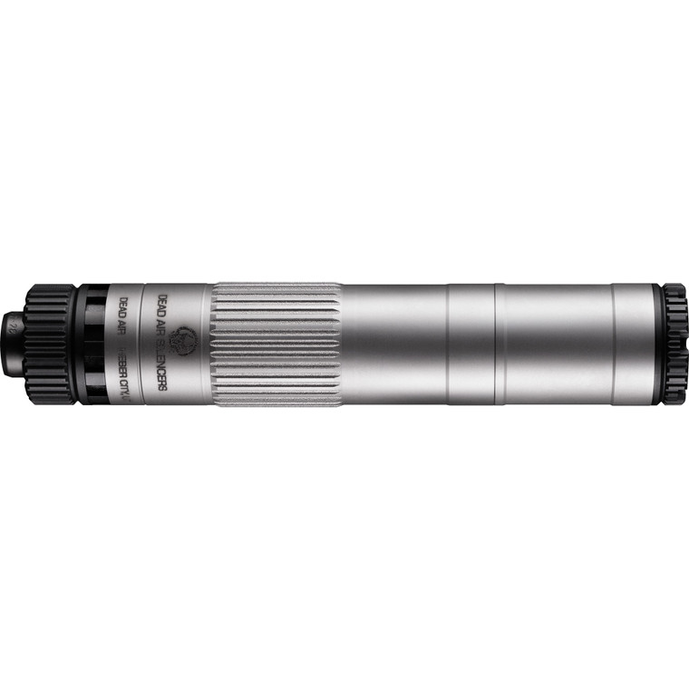 Dead Air Armament Mojave 9 Modular Suppressor in Silver – Model MOJAVE9