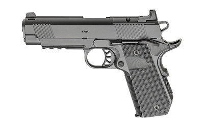 Springfield 1911 Tactical Response Pistol with Agency Optic System, 9mm, 4.25-inch Barrel, Black Alloy Finish