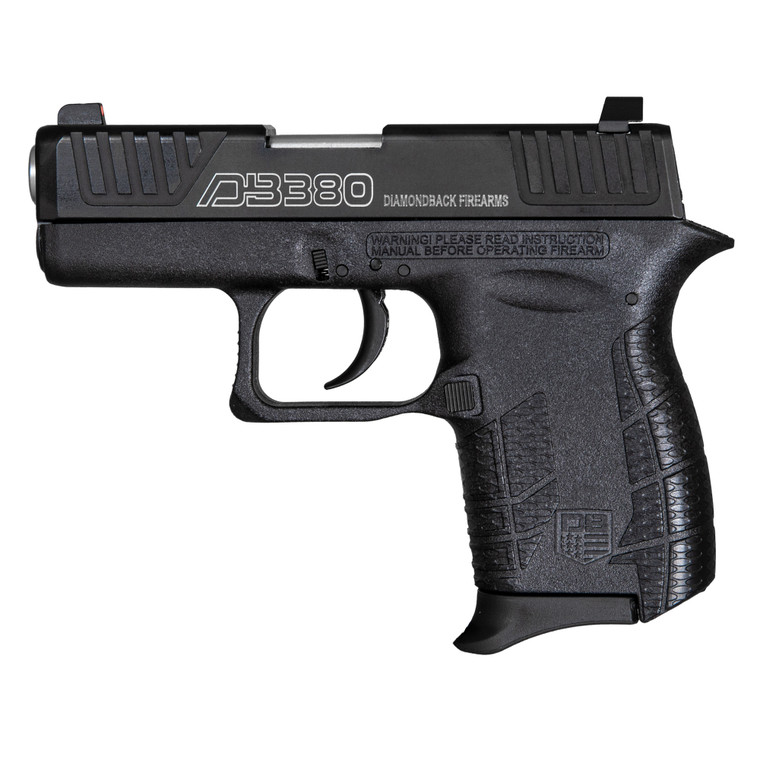 Diamondback Firearms DB380 Gen IV 380 ACP Micro Compact Pistol with 2.8-inch Barrel and Fixed Sights