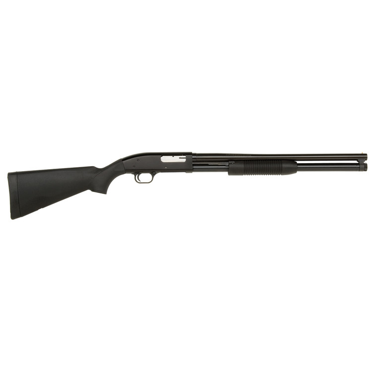 Mossberg Maverick 88 12 Gauge Pump-Action Shotgun with 20-inch Barrel, 7-Round Capacity, Synthetic Stock