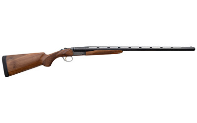 Akkar High Noon Series Side-by-Side 12-Gauge Shotgun with Walnut Stock