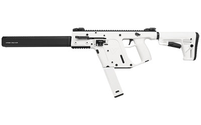 KRISS USA Inc Vector CRB 10mm Semi-Automatic Rifle with Threaded Barrel and Adjustable Stock in Alpine White - Part KV10-CAP20