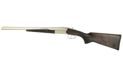 Heritage Badlander Side-by-Side 20 Gauge Shotgun with Nickel Finish, 18.5-inch Barrels