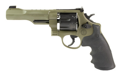 Smith & Wesson PC 327 .357 Magnum Revolver with 5-inch Barrel and Moss Green Finish