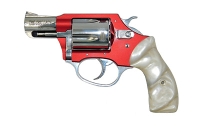 Charter Arms Chic Lady .38 Special Revolver, 2-Inch Barrel, 5-Round Capacity, Red Finish