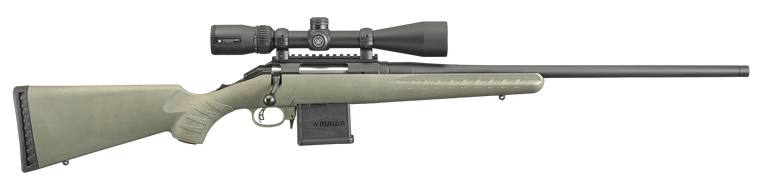 Ruger American, Rug 26952 Amer-p   204rg   Pred Vrtx Moss/blk