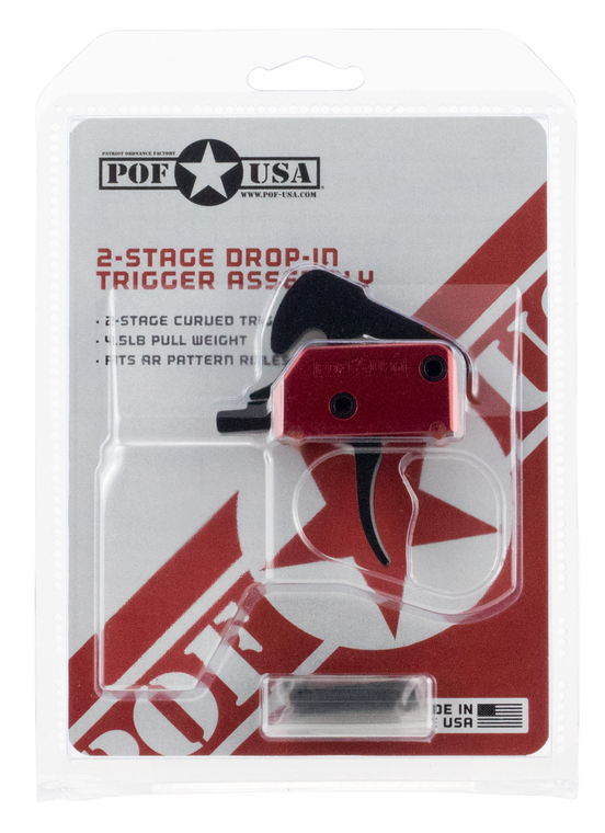 Patriot Ordnance Factory Drop-in, Pof 01509 Trigger Two Stage Standard Kns Pins